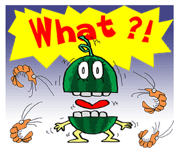 Uncle Watermelon(English) sticker #7358440