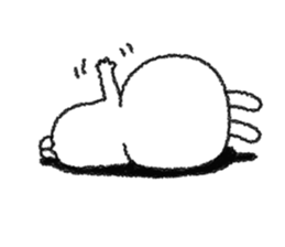 March of rabbit sticker #7358492