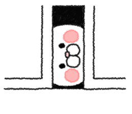 March of rabbit sticker #7358493