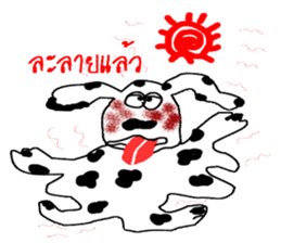 TAM Spotty dog sticker #7358525