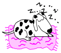 TAM Spotty dog sticker #7358538