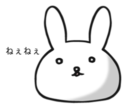 Rabbit!!!!!! sticker #7359181