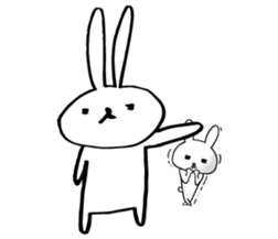 Rabbit!!!!!! sticker #7359196