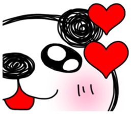 PANDAPAN which approaches the screen. sticker #7359397