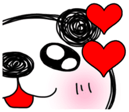 PANDAPAN which approaches the screen. sticker #7359397