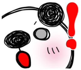 PANDAPAN which approaches the screen. sticker #7359400