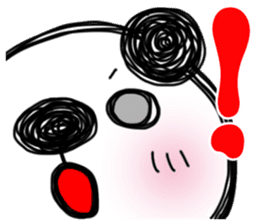 PANDAPAN which approaches the screen. sticker #7359400