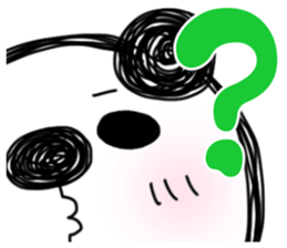 PANDAPAN which approaches the screen. sticker #7359401