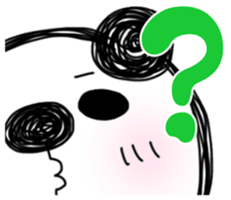 PANDAPAN which approaches the screen. sticker #7359401