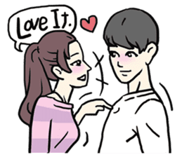 AsB - The Comic Cupple! sticker #7359404