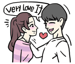 AsB - The Comic Cupple! sticker #7359408