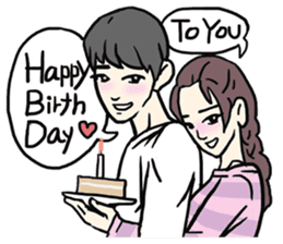 AsB - The Comic Cupple! sticker #7359411