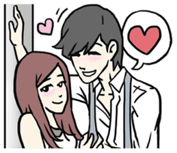 AsB - The Comic Cupple! sticker #7359417