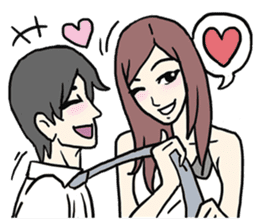 AsB - The Comic Cupple! sticker #7359419