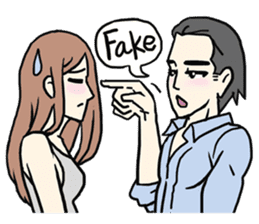 AsB - The Comic Cupple! sticker #7359427