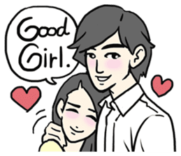 AsB - The Comic Cupple! sticker #7359429