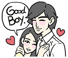 AsB - The Comic Cupple! sticker #7359430