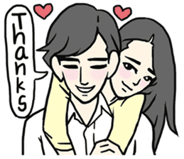 AsB - The Comic Cupple! sticker #7359433