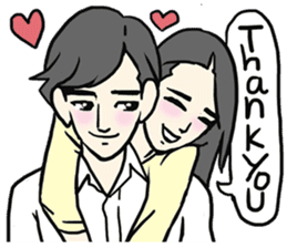 AsB - The Comic Cupple! sticker #7359434