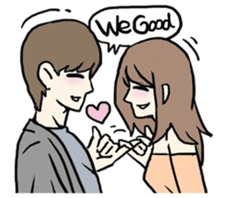 AsB - The Comic Cupple! sticker #7359441