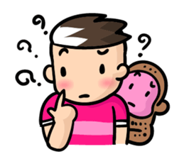 Topgun and a little monkey sticker #7359666