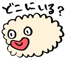 Mokomokomoko sticker #7359925