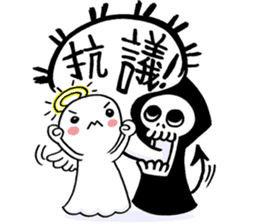 Devil vs. Angel sticker #7360442