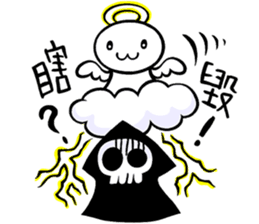 Devil vs. Angel sticker #7360443