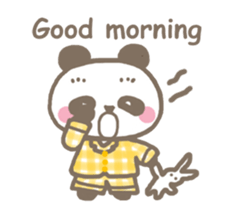 Linda of the panda  English sticker #7360531