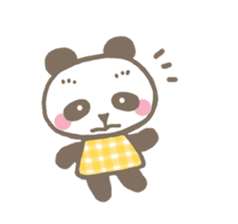 Linda of the panda  English sticker #7360548