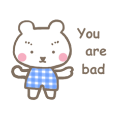 Linda of the panda  English sticker #7360550