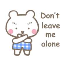 Linda of the panda  English sticker #7360552