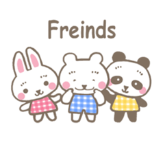 Linda of the panda  English sticker #7360557