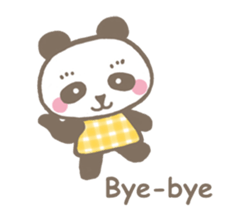 Linda of the panda  English sticker #7360563