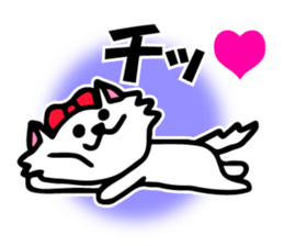 Sadistic invective cat and Piyo sticker #7360643