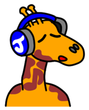 JIN-JIN Giraffe Life 2 sticker #7360866