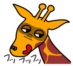 JIN-JIN Giraffe Life 2 sticker #7360867