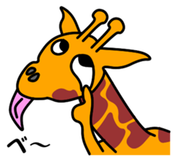 JIN-JIN Giraffe Life 2 sticker #7360869