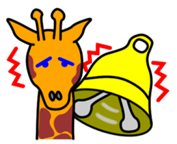 JIN-JIN Giraffe Life 2 sticker #7360873