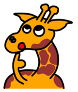 JIN-JIN Giraffe Life 2 sticker #7360878