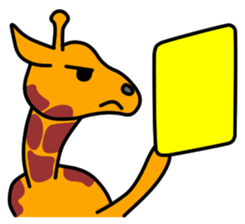 JIN-JIN Giraffe Life 2 sticker #7360880