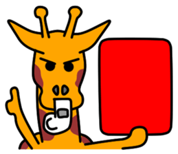 JIN-JIN Giraffe Life 2 sticker #7360881