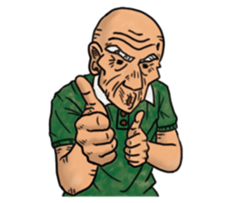 Lovely grandpa 2 "No Text" sticker #7361284