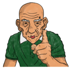 Lovely grandpa 2 "No Text" sticker #7361286