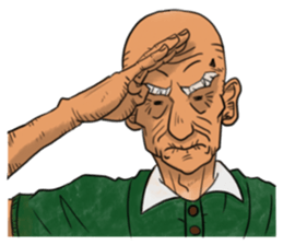 Lovely grandpa 2 "No Text" sticker #7361287