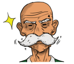Lovely grandpa 2 "No Text" sticker #7361288