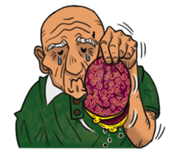 Lovely grandpa 2 "No Text" sticker #7361294