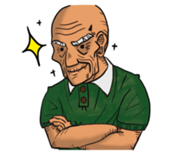 Lovely grandpa 2 "No Text" sticker #7361298