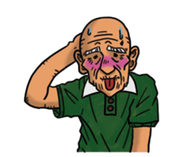 Lovely grandpa 2 "No Text" sticker #7361299