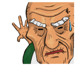 Lovely grandpa 2 "No Text" sticker #7361303